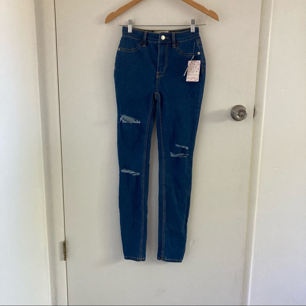 Free People skinny jeans